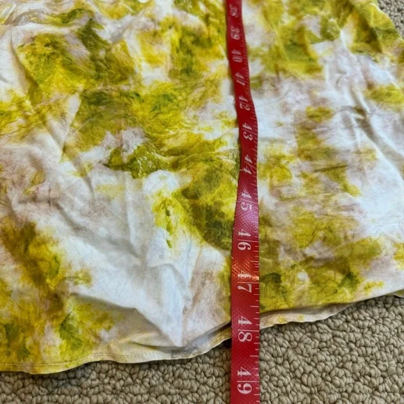 Joie Maple Tie Dye Printed Silk V-Neck Georgette Sleeveless Midi Slip Dress XS - Picture 10 of 10